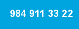 984 911 33 22 984 911 33 22